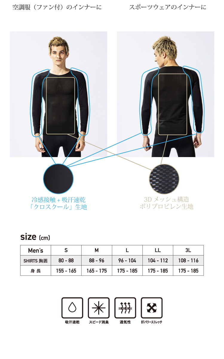機械と工具のテイクトップ / おたふく手袋 メッシュインナー 長袖 