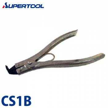 スーパーツール　軸用スナップリングプライヤ(爪固定型)　CS1B　爪先端径：1.7　使用範囲(止め輪の呼び径)：12～30
