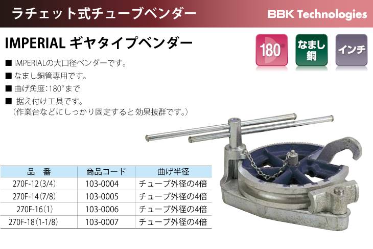 BBKテクノロジーズ 3in1ベンダー 4・5 16・3 8インチ 470-FH DIY・工具 | uig.sanjuandelrio.gob.mx