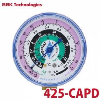 BBK ゲージ R-22低圧側ゲージ(青) 425-CAPDΦ68