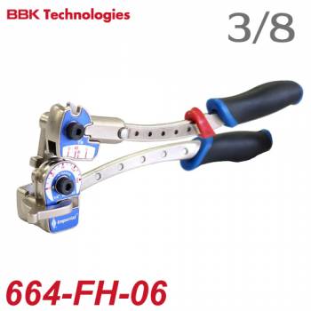 BBK チューブベンダー ステンレス対応レバーベンダー 664-FH-062 チューブ外径：3/8(9.53mm) 重量：1676g