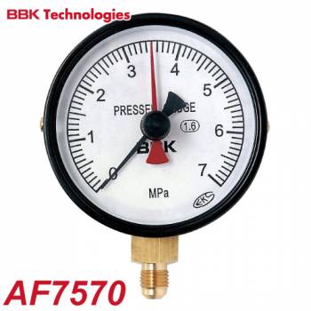 BBK チッソブローキット 1/4フレアタイプ圧力計 AF7570
