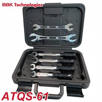 BBK トルクレンチ ATQレンチ4本（ATQS-41）＋フィックスレンチ2本セット（ケース付） ATQS-61 ナットサイズ：1/4、3/8、1/2、5/8