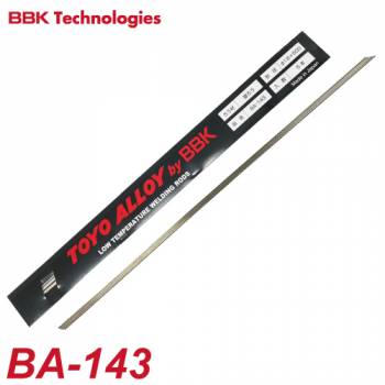 BBK 銀ロウ (Ag40%)5本入 BA-143 1.6Φ×500mm ROHS対応品（カドミレス） 東洋溶材