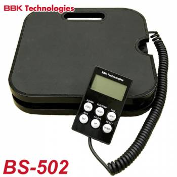 BBK 防塵防水チャージングスケール BS-502 IP65 計量範囲：0～50kg 電子はかり