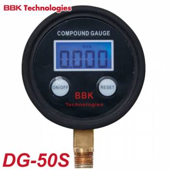 BBK マニホールド SlimMiniデジタルゲージ DG-50S コイン式電池