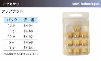 BBK フレアナット FN-1/2