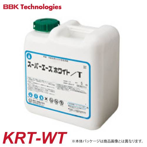 BBK スケール洗浄剤 中和不要 KRT-WT スーパーエースホワイト/T カルシウム系 スケール 洗浄