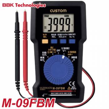 BBK AC検電機能付デジタルテスタ M-09FBM
