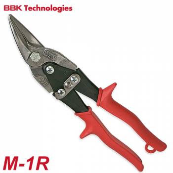 BBK メタルマスターバサミ（軽天ハサミ） M-1R 切断能力：18ゲージ鋼(1.22mm)