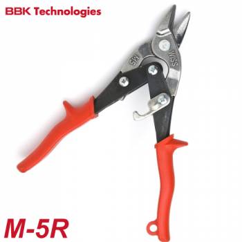 BBK メタルマスターバサミ（軽天ハサミ） M-5R 切断能力：16ゲージ鋼(1.65mm)