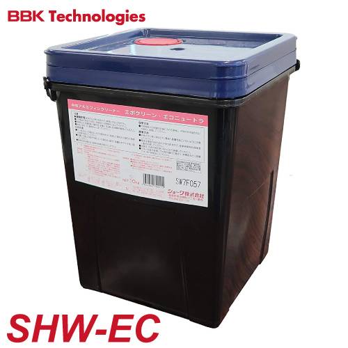 BBK アルミフィン洗浄剤(中和不要) SHW-EC エボクリーン・エコニュートラ 10kg アルミフィン フィルター 洗浄