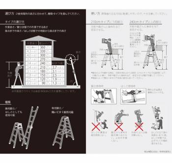 長谷川工業 (配送先法人限定) はしご兼用伸縮脚立 RYZ-18c 6尺 ワンタッチバー 脚部伸縮式 RYZ-18b後継品 天板高さ：1.61～1.92m シルバー ハセガワ