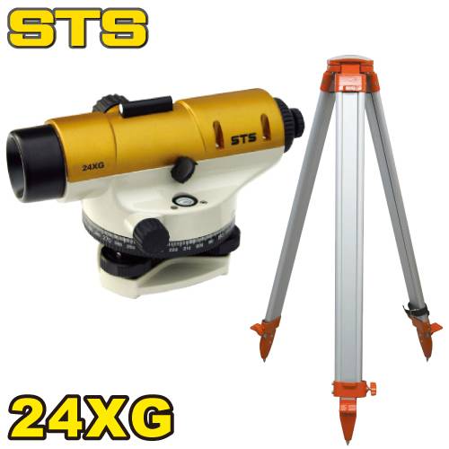 機械と工具のテイクトップ / STS STSオートレベル 24XG 三脚付 標準