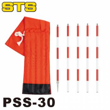 STS 精密ピンポール（プリズム用） PSS-30 25cm×1本、30cm×4本