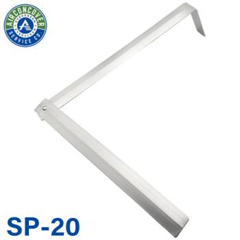 支持金具 1本入 SP-20 エアコン洗浄シート SA-801D / SA-601D / SA-21 エアコンカバーサービス BBK 横浜油脂工業 Linda MZ31