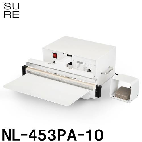 石崎電機製作所 オートシーラー NL-453PA-10 シール寸法：10mm×45cm 溶着タイプ：標準 分包/保管/梱包にご使用いただけます