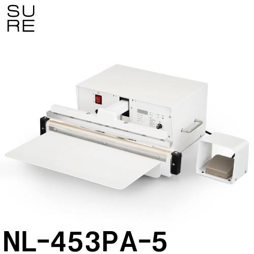 石崎電機製作所 オートシーラー NL-453PA-5 シール寸法：5mm×45cm 溶着タイプ：標準 分包/保管/梱包にご使用いただけます