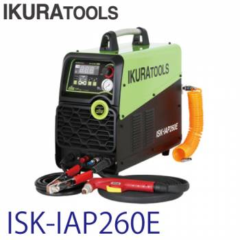 育良精機 (配送先法人様限定) エアープラズマカッター ISK-IAP260E 定格入力電圧：単相200V インバーター制御エアープラズマ切断機