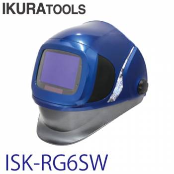 育良精機 (配送先法人様限定) 自動遮光溶接面 ISK-RG6SW ラピッドグラス