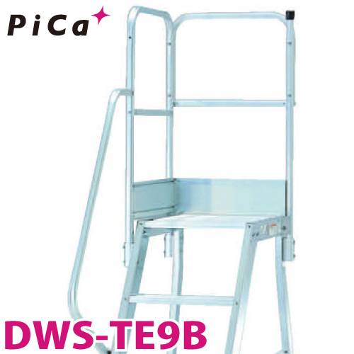 ピカ/Pica DWS用手すり 高さ900mmタイプ DWS-TE9B 適用型番：DWS-90B～180B