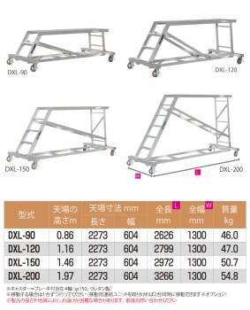 ピカ/Pica 連結式大型作業台 DXL-150 天場高さ：1.46m 作業台のみ