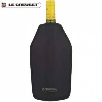 ル・クルーゼ アイスクーラー スリーブ ブラック 1本用 ワイン 保冷剤