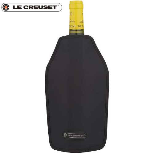 ル・クルーゼ アイスクーラー スリーブ ブラック 1本用 ワイン 保冷剤