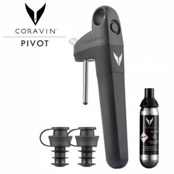 Coravin PIVOT ブラック CRV1024　コルヴァン ピボット ワインストッパー ヴァキュバン 最大4週間酸化を抑制します