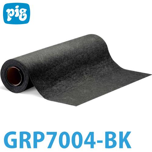 ピグ グリッピー トイレマット GRP7004-BK 長さ：7.6m 重量：約2.2kg/箱 抗菌タイプ