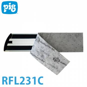 ピグ 油・液体用 モップシステム 交換用マット 24枚入 RFL231C 油・液体用吸収材 使い捨てタイプ